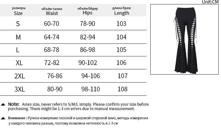 Y2K Summer Cross-band Strap Art Micro-flare Casual Pants Metal Buckle Decoration Personal Pants Women Versatile Sexy Slim Pants