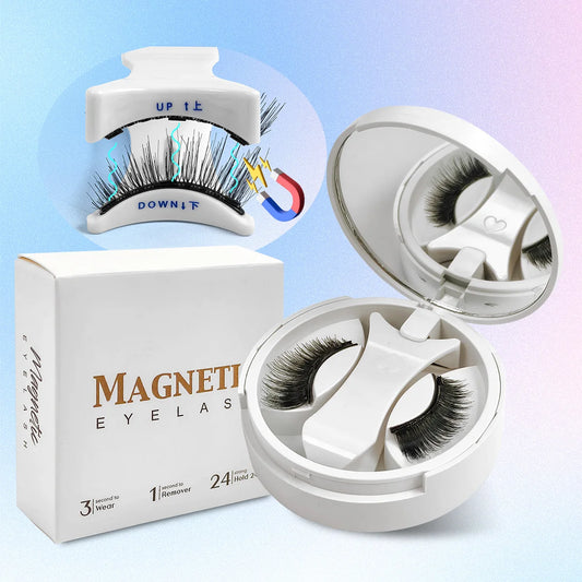 Yiernuo Magnetic false eyelashes integrated box new glue-free false eyelashes kit