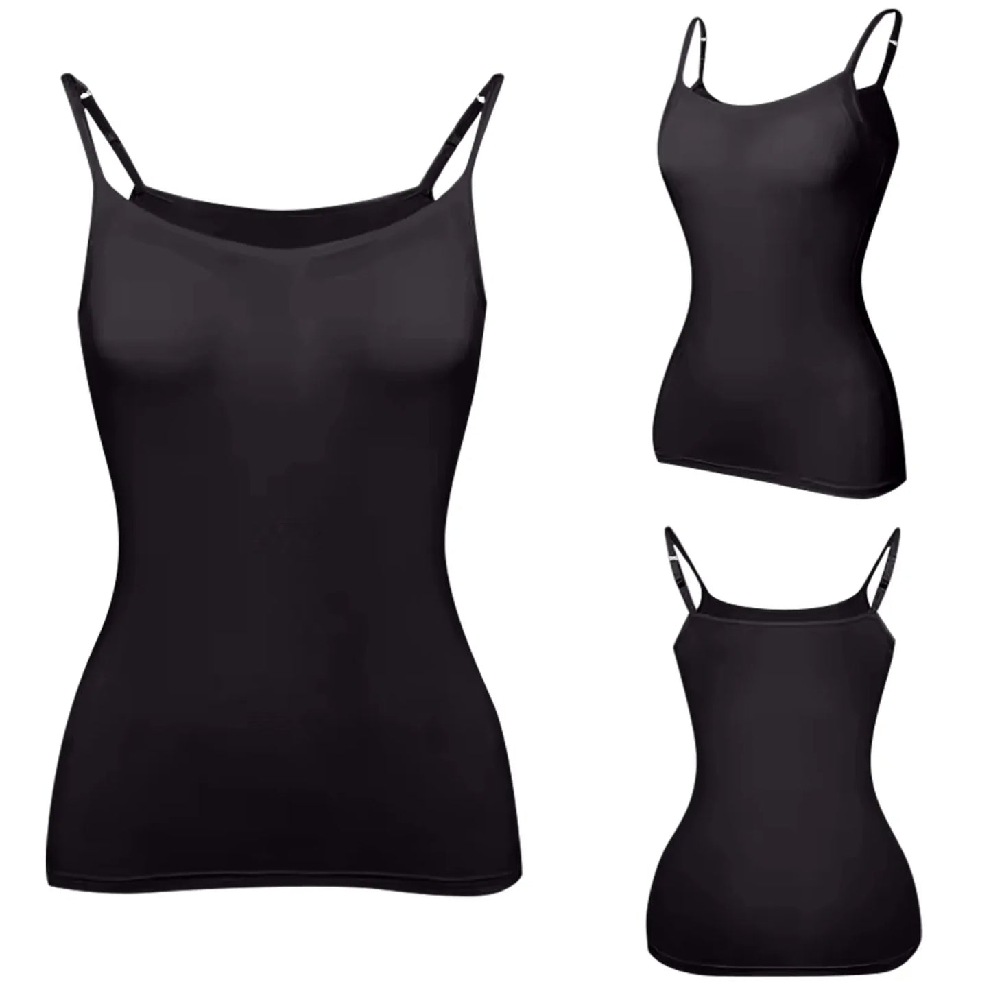 Summer Female Tanks With Chest Pad Basic Solid Sleeveless T shirts Women Slim Halter Neck Off-shoulder Camisole Tops Tees