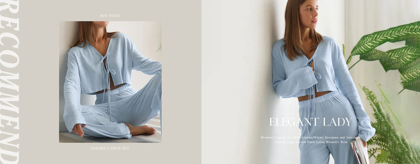 Marthaqiqi New Summer Female Nightgowns Suit Sexy Tank Tops Pajamas Sleeveless Sleepwear Pants Casual Ladies Nightie 2 Piece Set
