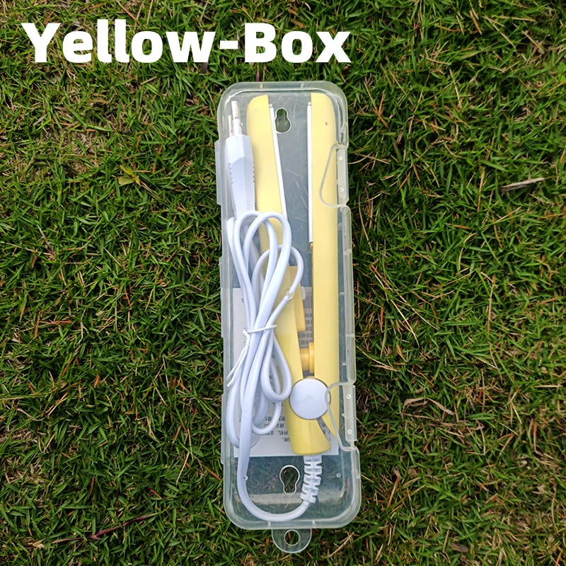 3 in 1 Hair Iron High Quality flat iron Straightening hot comb mini professional hair straightener & Curling Iron Styling Tools Yellow-Box
