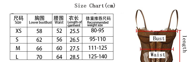 Women Lace Bustier Top Sexy Sheer Mesh See Through Spaghetti Strap Slim Camisole Y2K Going Out Night Club Party Corset Top