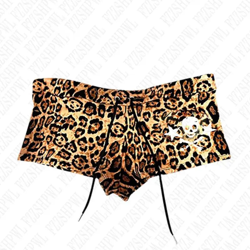 Y2k Shorts Skull Print Streetwear Gothic Graphic Camis Summer Vintage Hip Hop Sleeveless EGirl Dark Punk Sexy Harajuku Crop Top Huang 1