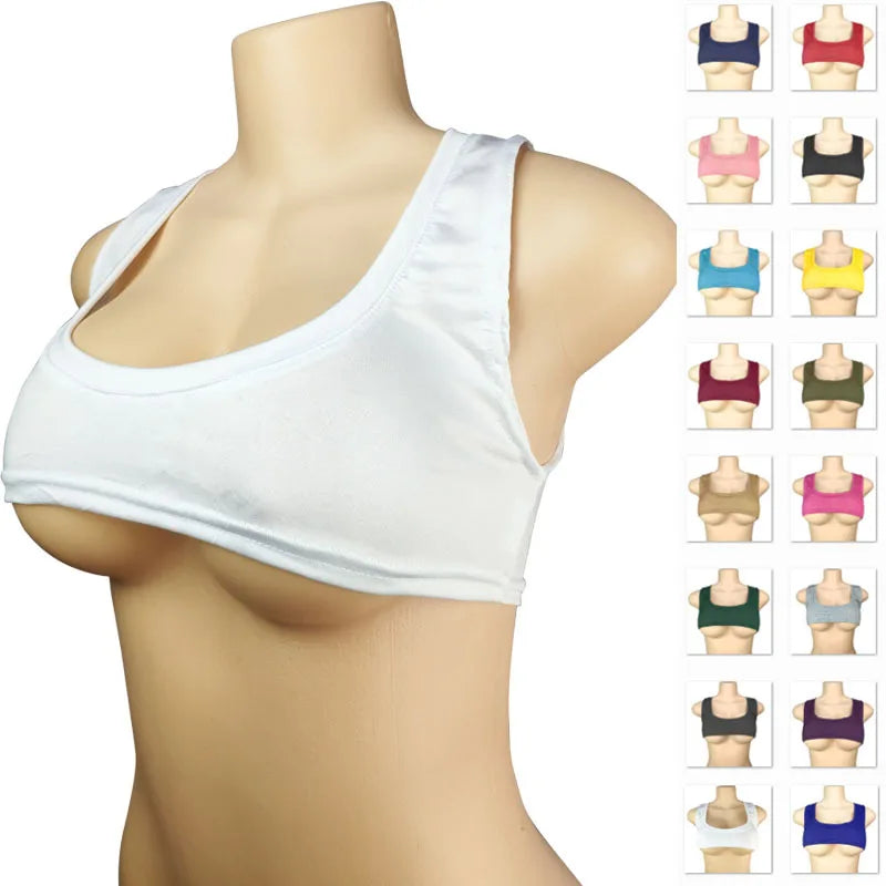 Sexy Ultrashort Tank Top Womens Y2k Clothes Summer Sleeveless Corset Vest Knitted Coquette Fashion Bustier Crop Tops Women 2024