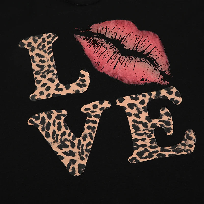 Cuteandpsycho Casual Sexy Crewneck Cropped Tops Slim Streetwear Summer Elastic Vintage Tees Short Sleeved Y2k Punk Clothings