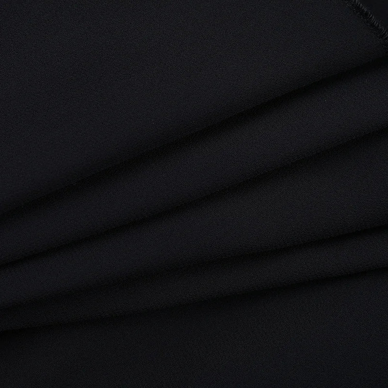 Harajuku American Fashion Gothic Black Irregular Layer Spliced Layered Skirt Women's Summer Fashion Street Y2K Long Skirt