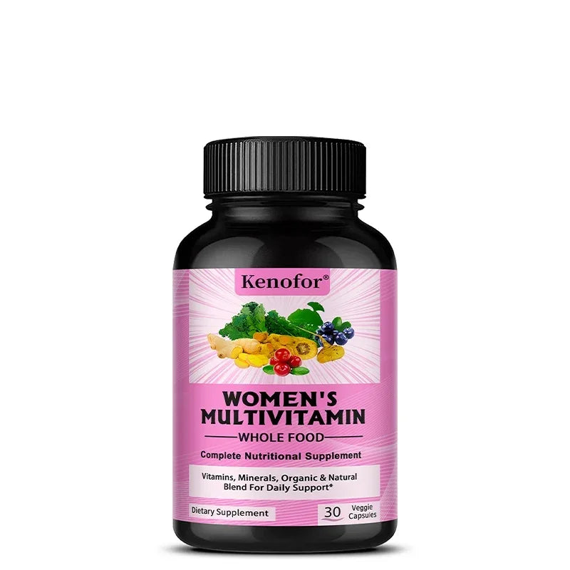 Womens Multivitamin - Energy & Immune Health Support with Vitamins A, B12, C, D, Zinc & Biotin, Multivitamin for Women 30count-1 bottle