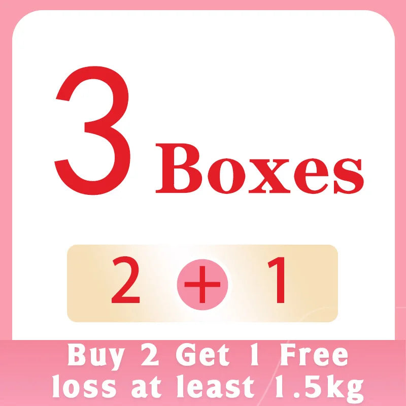 Weight Loss Fat Burner Suppress Appetite Thin Enhance Metabolism Reduce Abdominal Fat Slimming 3 boxes