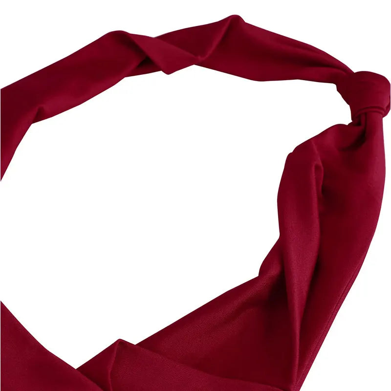 Summer New Women's Tank Streetwear Fashion Halter Low Chest Top Red Sexy Vest Casual Slim Lady Club Party Versatile Top Clothing