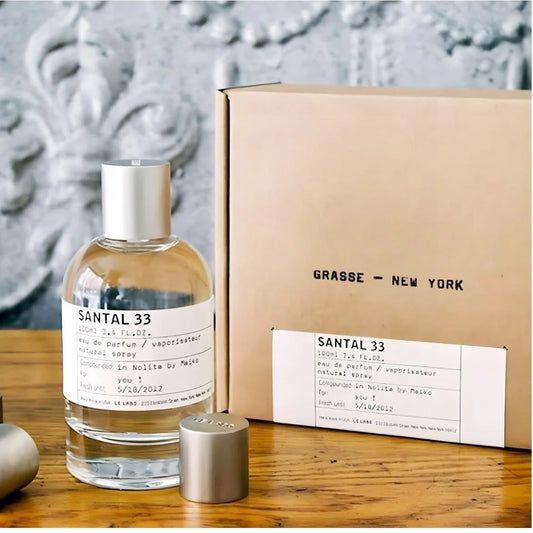 Laboratory 33 Perfume Sandalwood Black Tea Long-Lasting Light Fragrance Fresh Original Neutral Elegant Woody Perfume - Badiee Stylez