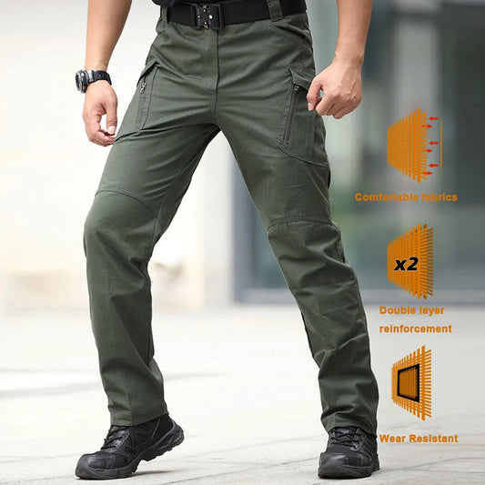 City Tactical Cargo Pants Classic Outdoor Hiking Trekking Army Tactical Joggers Pant Camouflage Military Multi Pocket Trousers - Badiee Stylez