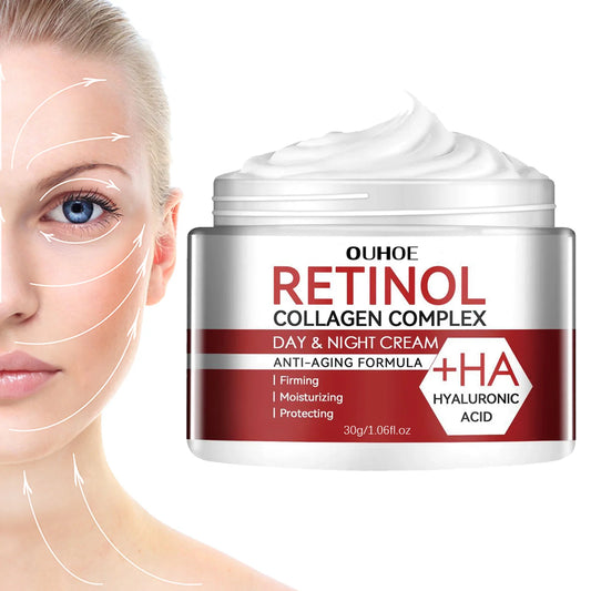 Retinol Face Moisturizer Moisturizing Retinol Cream Anti-Wrinkle Aging Moisturizing Shrink Pores Whitening Smooth Retinol