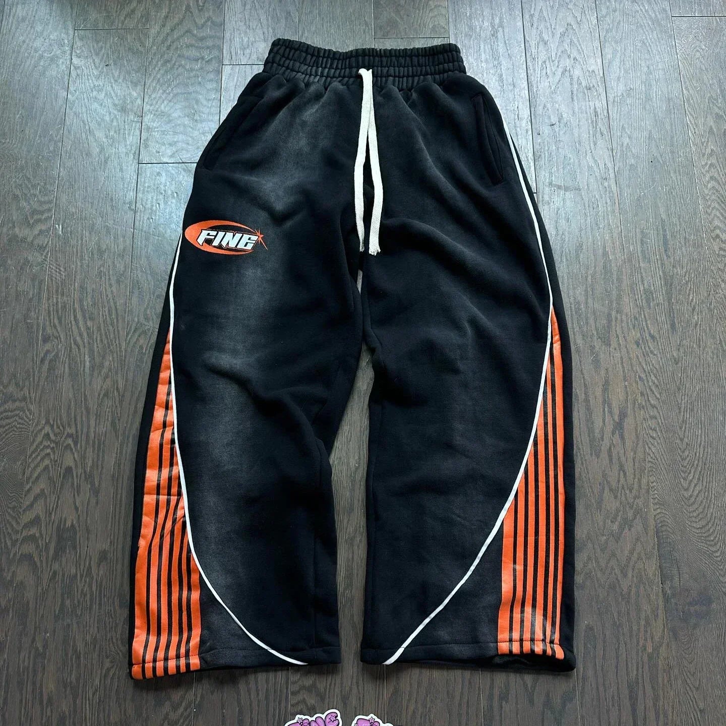 Eyehategarment Pants Fashion American Hip Hop Women Jogger Drawstring Sweatpants Oversize Double Waist Cargo Trousers Streetwear high quality4