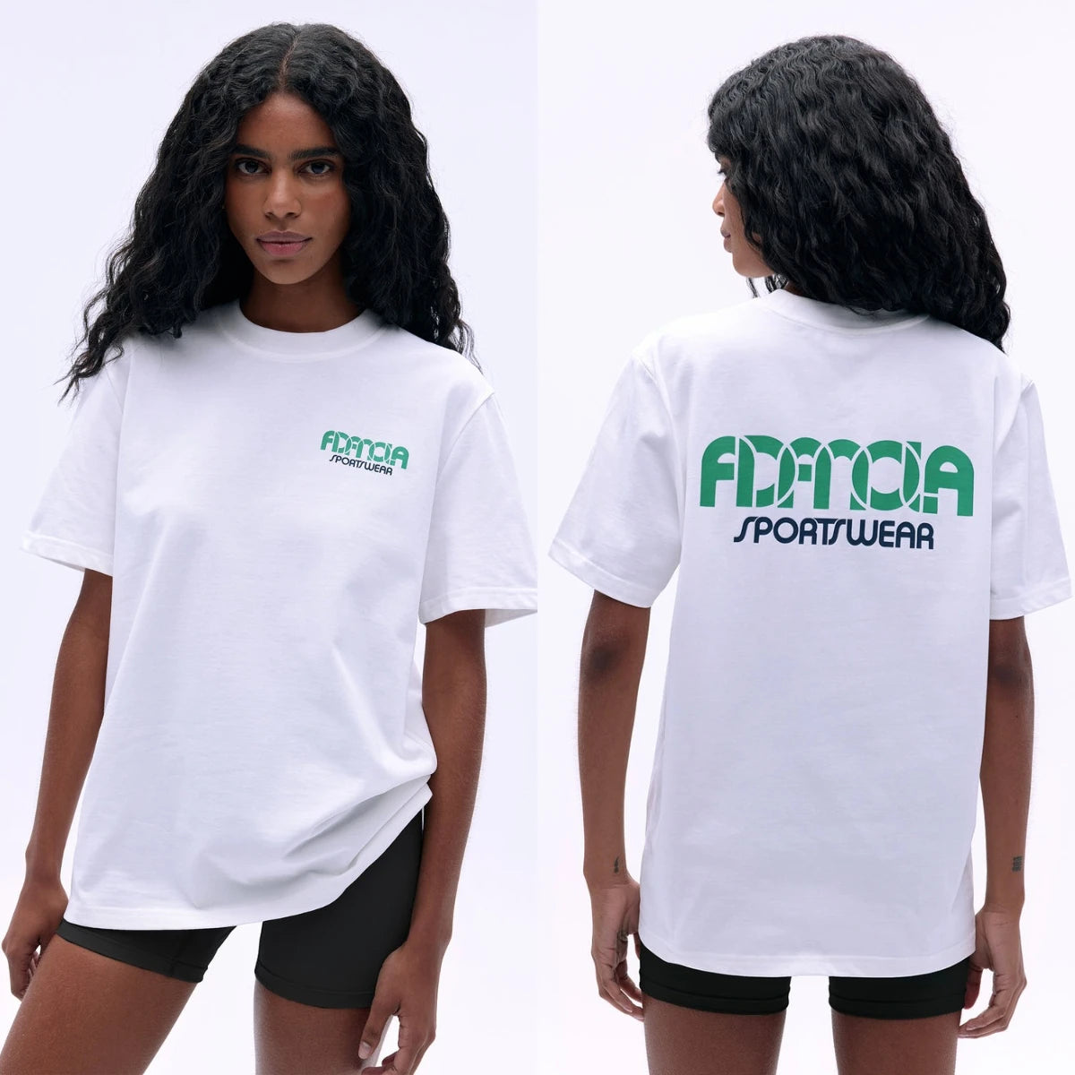 Summer Casual Sports Women's Men's T-shirt Trendy Brand Adanola Letter Printing Top Oversized Y2k Short Sleeves Women's Clothing 1