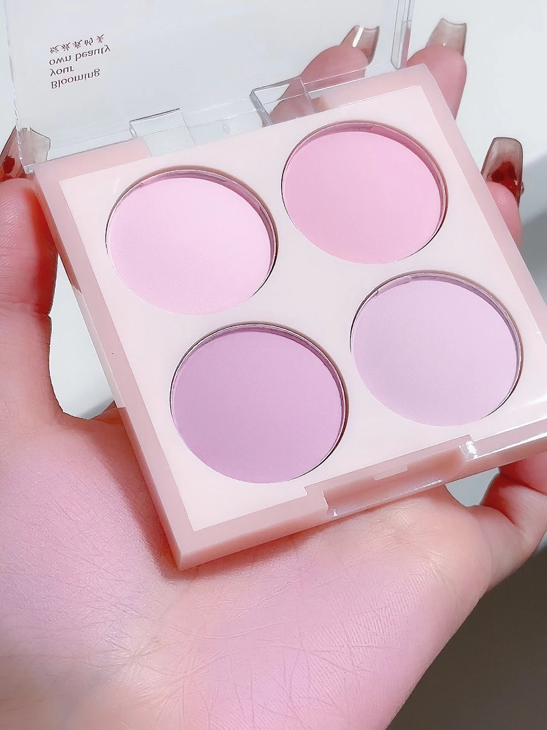 4 Colors Blush Powder Face Makeup Sweet Warm Colors Matte Cheek Powder Facial Beauty Cosmetic Makeup Blush