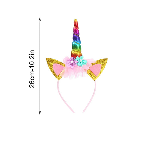 1pc New Unicorn Hairband for Children's Festival Party Headband Stage Performance Headpiece Accessories
