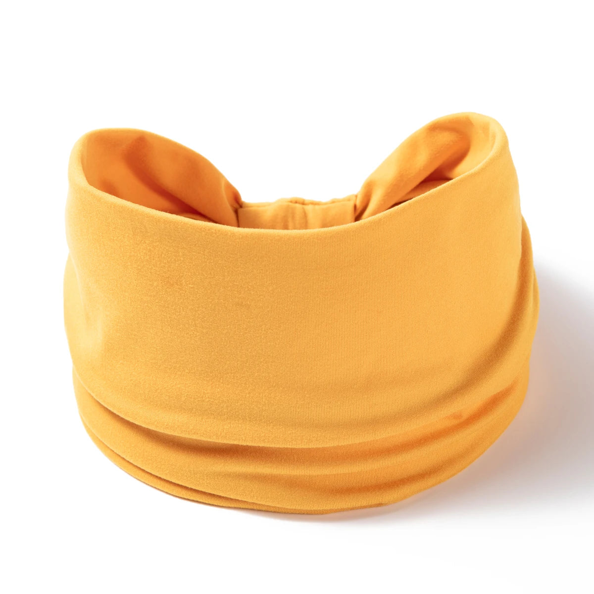 Wide -Side Elastic Band Woman Yoga Hairbands Solid Color sports Hair Band tie Bandanas Fashion Headband Headwear Turbans Ff258-4 yellow