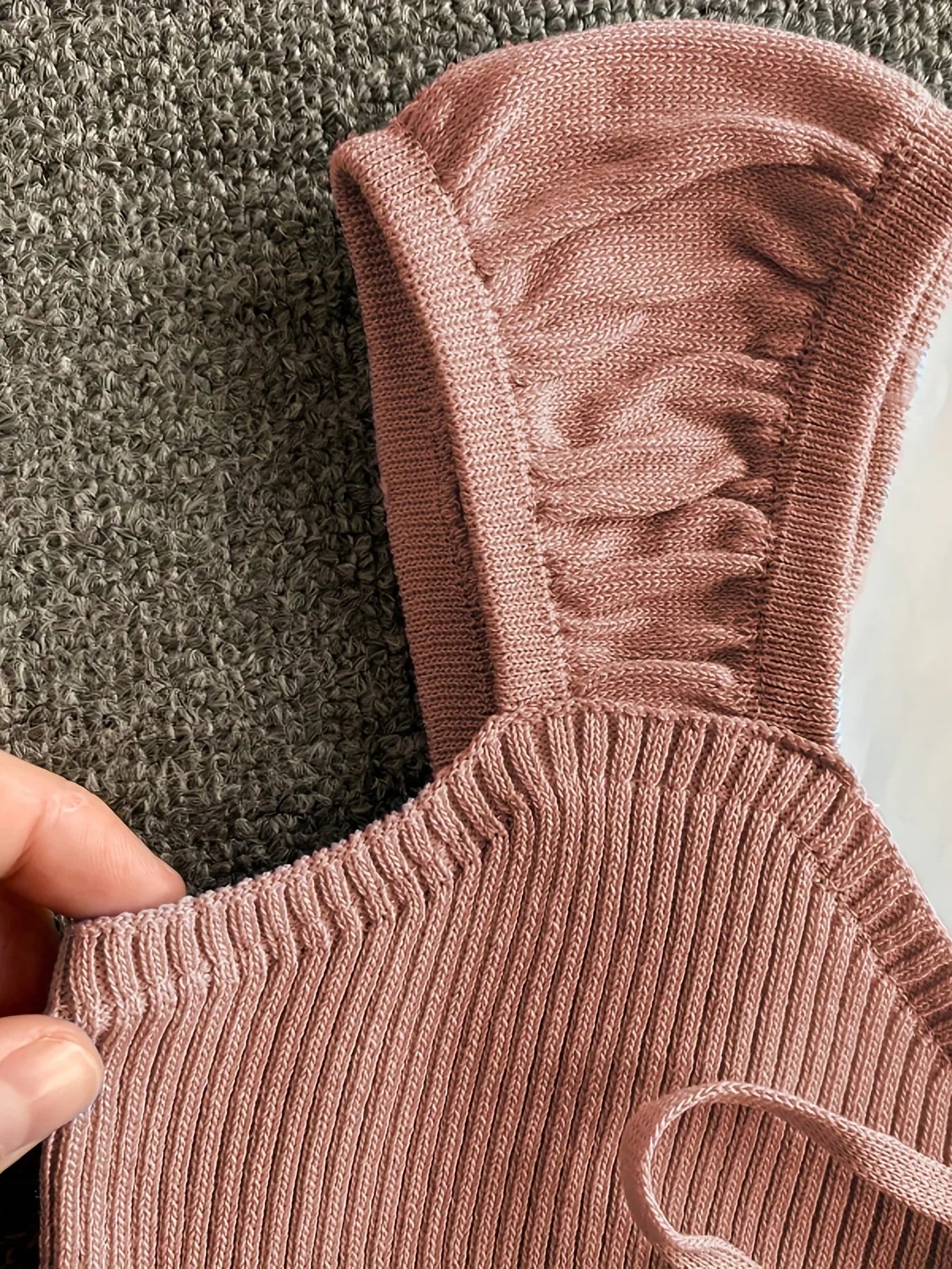 2024 Solid Color Ribbed Knotted Tank Top Casual Round Neck Tank Top For Spring & Summer Women's Clothing Knit Crop Top