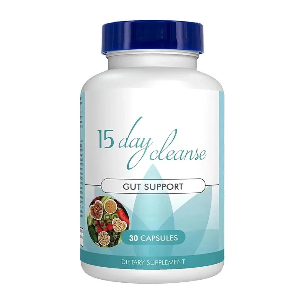 15-day Intestinal Cleansing and Detoxifying Capsules, Targeting The Overall Colon, Digestive Regulation, and Intestinal Health 30count 1 United States