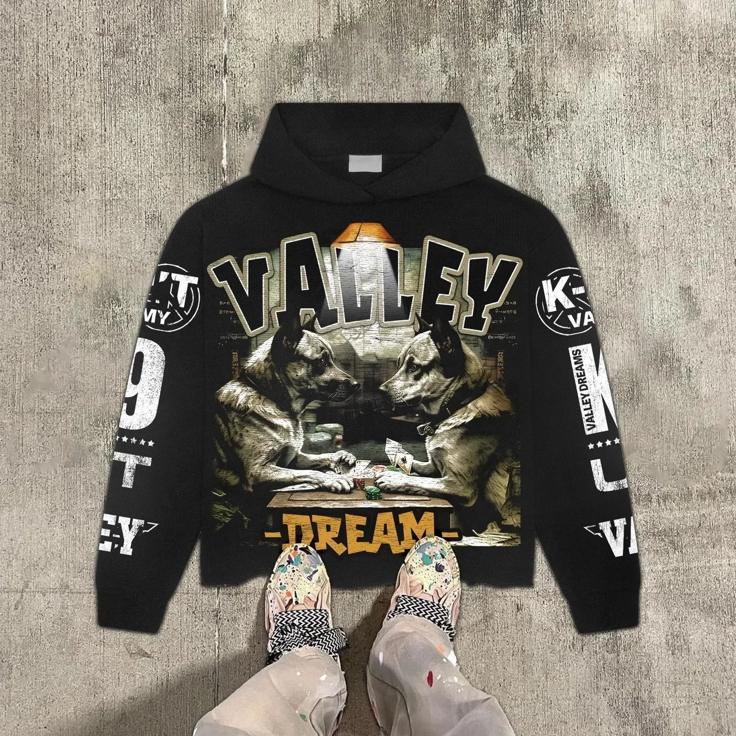 Gothic grunge Vintage Streetwear War Graphic Print Hoodies Women Y2k Tops Sweatshirt goth Oversized zip up Hoodie Mens Clothes 4