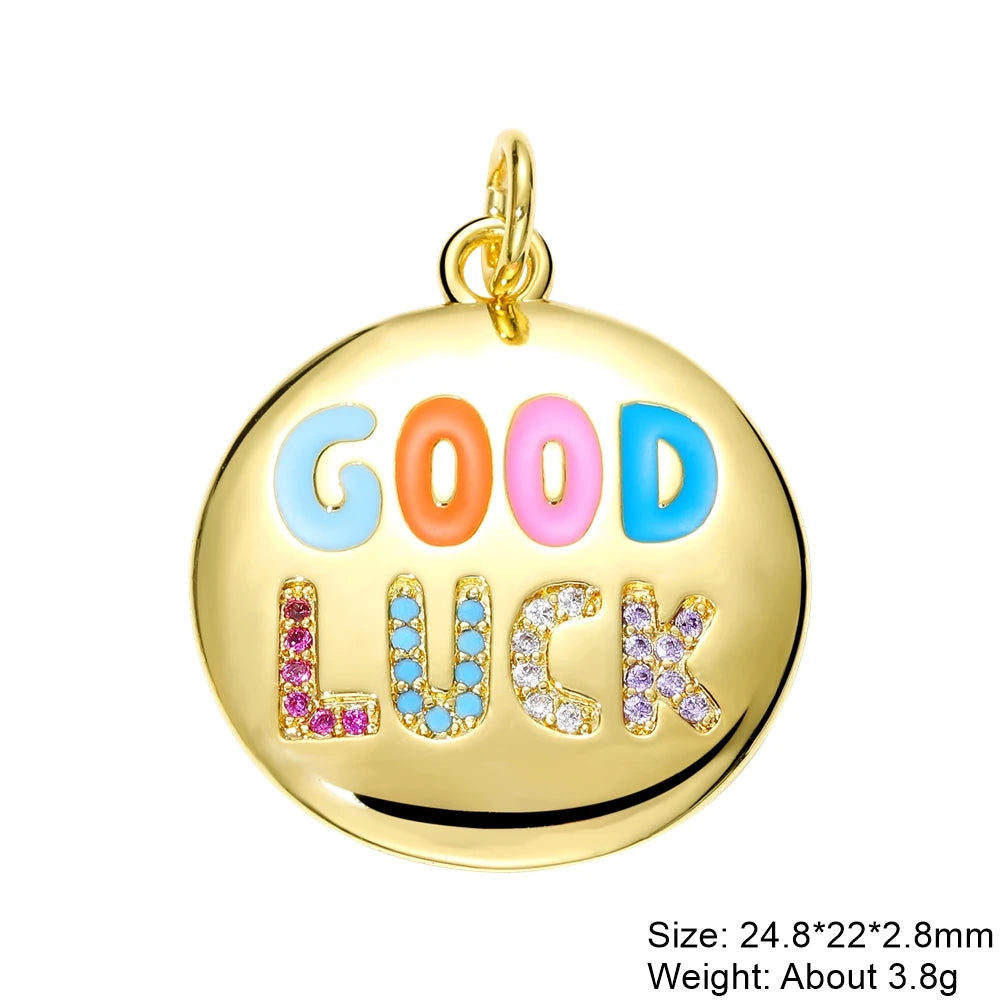 Juya Handmade Luxury Rainbow Zirconia 18K Gold Plated Decoration Snake Charms For DIY Fashion Talisman Jewelry Making Supplies Gold 16 CHINA