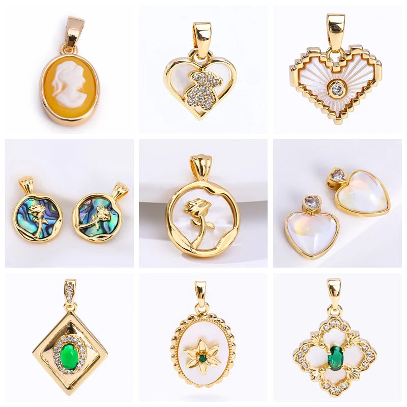 18K Gold Plated Split Rings Connecting Ring Brass Open Jump Rings Accessories For Jewelry DIY Jewelry Material Wholesale