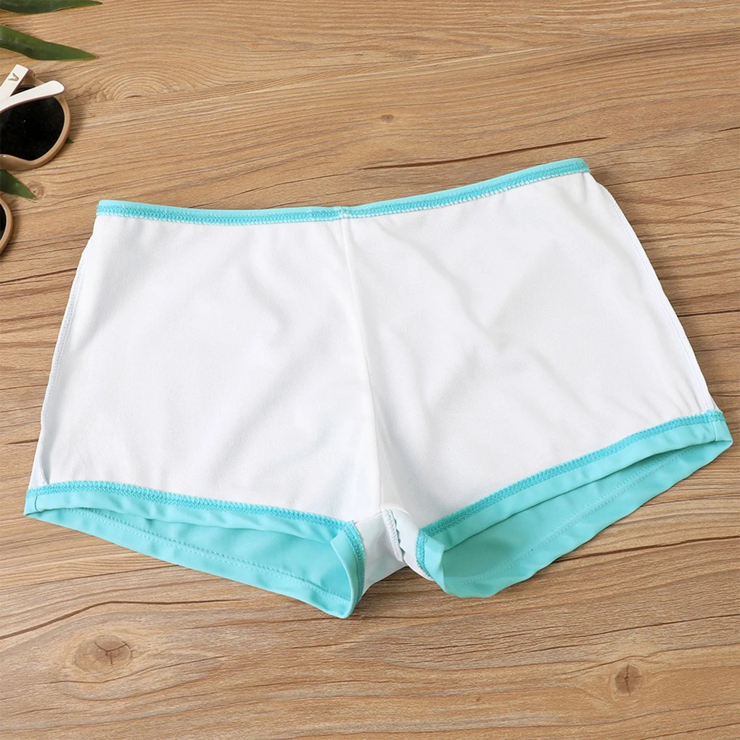 Plus size women's split swimsuit sexy slim printed sling bikini swimwear beach conservative swimsuits two-piece set beachwear