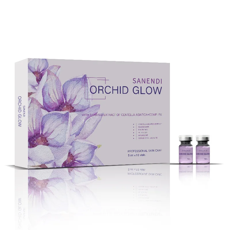 Korean Pink Glow Liquid Peptide Dr.Pen Serum for Facial Nicotinamide Booster Brightening Fine Line 10vials*5ML firming