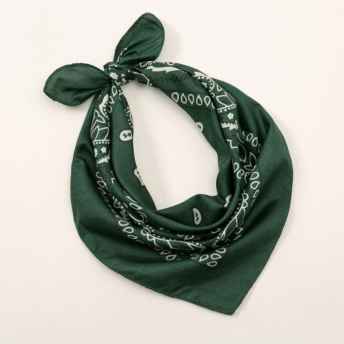Bohemian Print Bandana Paisley Printed Headbands Hiphop Kerchief Outdoor Unisex Headband Wrist Wraps Face Mask Handkerchief FJ836-12