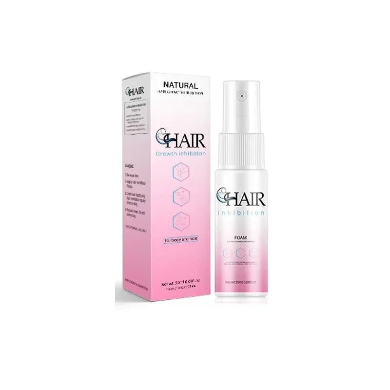 2 Minutes Fast Hair Removal Spray Painless Hair Growth Inhibitor Arm Armpit Leg Permanent Depilatory for Men Women Repair Care