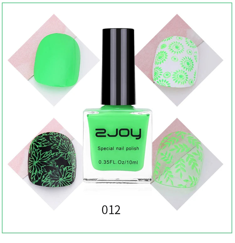 Black White Nail Art Stamping Polish 10ml 30 Colors Stamping Plates Polish Stamping Gel No Smudge Top Oil Colorful Nail Varnish GY002-12 CHINA