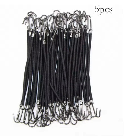 5/10/20 Pieces of Fashionable Double Hook Headband Rubber High Elasticity Design Headband Ponytail Headwear Women's Accessories