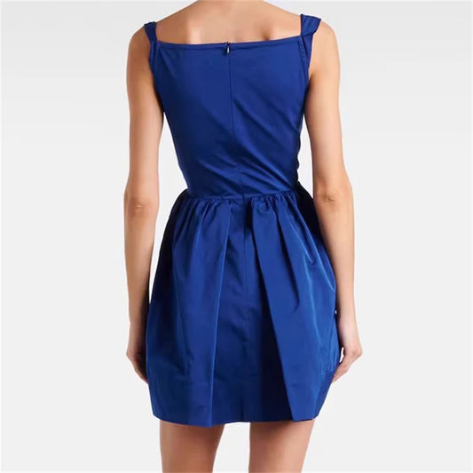 Women's dress New autumn 2025 suspender slim mini dress waist cinching sleeveless short dresses party dresses Evening dresses