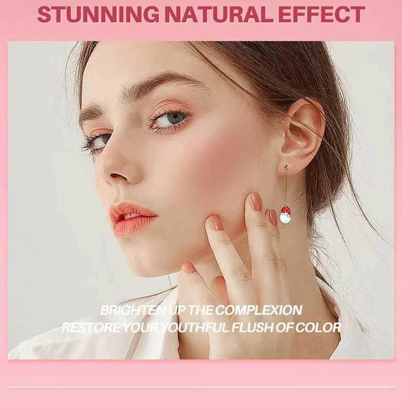 4 Colors Blush Powder Face Makeup Sweet Warm Colors Matte Cheek Powder Facial Beauty Cosmetic Makeup Blush