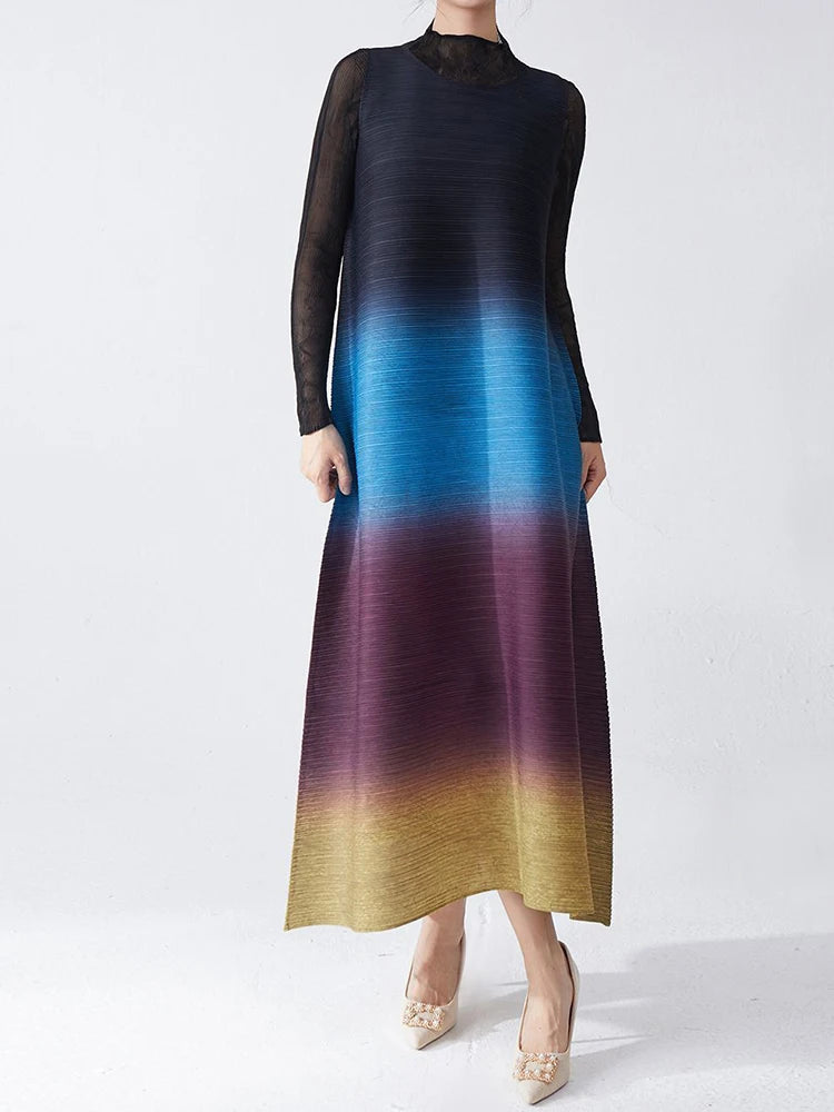 Dress women's high-end wear 2025 new models gradually change sleeveless loose long dress tide Badiee Stylez