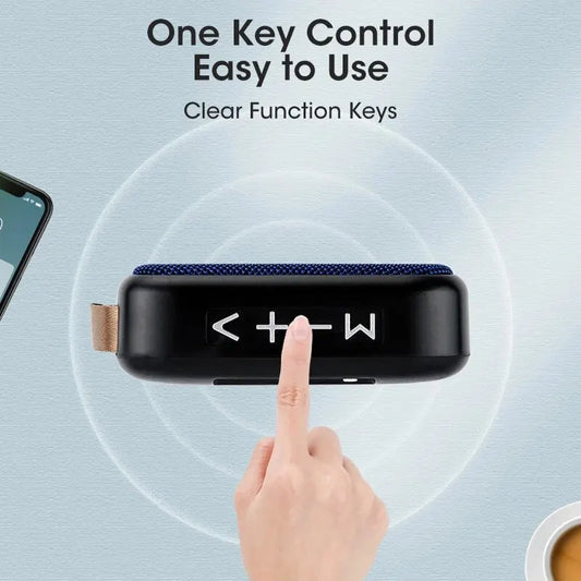 New Wireless Speaker Outdoor Portable Subwoofer Mini Speaker Home Cloth Card Speaker Badiee Stylez