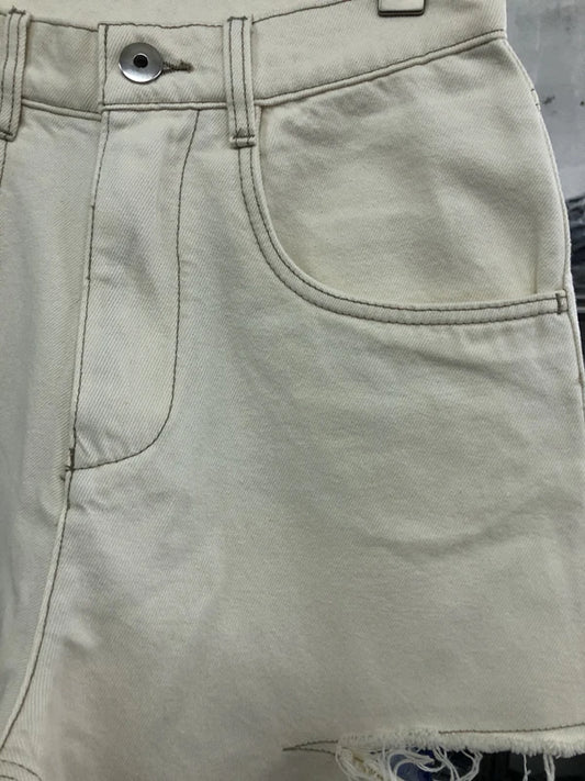 Dave&Di Summer British High Street Retro Loose Jeans With High Waist Wide Legs Broken Jeans For Women Boyfriend Style Mom Jeans