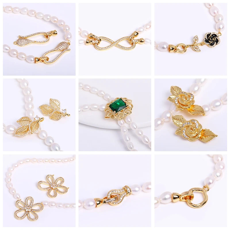 18K Gold Plated Split Rings Connecting Ring Brass Open Jump Rings Accessories For Jewelry DIY Jewelry Material Wholesale