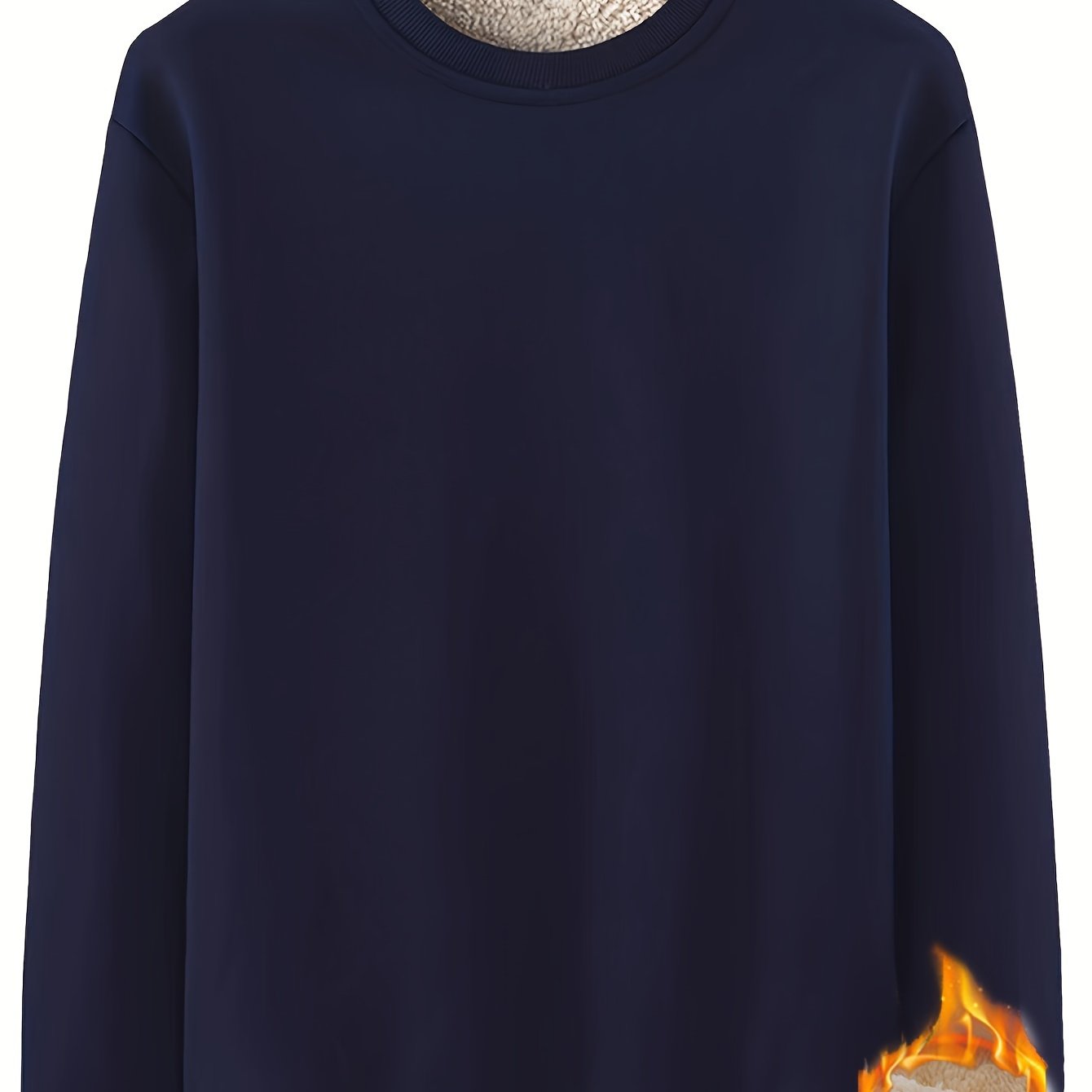 New Men's Casual Fashionable Solid Color Crew Neck Sweatshirts For Autumn And Winter Badiee Stylez