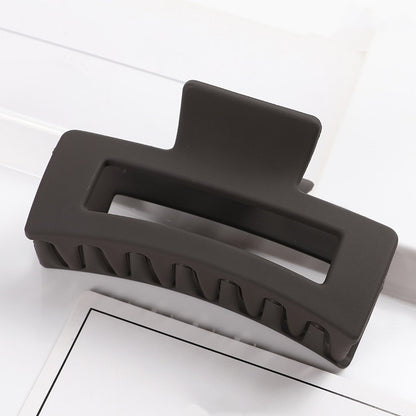 Multicolor Large Thick Acrylic Hair Clip Rectangle Hairclip Long Hair Resin Claw Clips Nonslip Jaw Clips Badiee Stylez