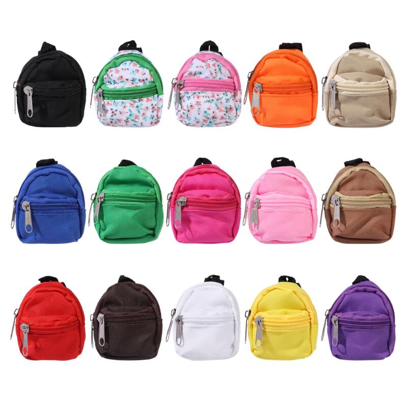 for LABUBU 11.81inch Doll 1/6 BJD Doll Mini Bag Backpack Mini Doll Bag Doll House Decoration Toy Accessories for Gifts Halloween, Christmas Gift Badiee Stylez