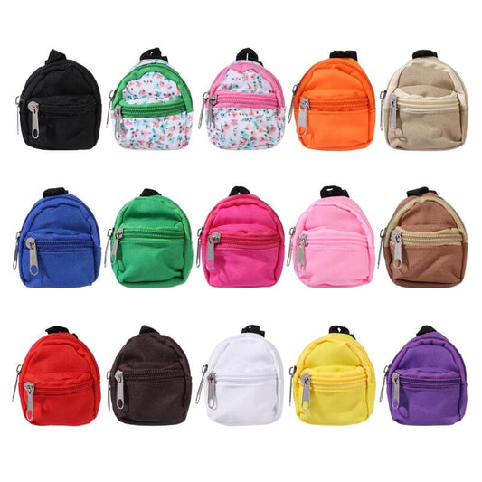 for LABUBU 11.81inch Doll 1/6 BJD Doll Mini Bag Backpack Mini Doll Bag Doll House Decoration Toy Accessories for Gifts Halloween, Christmas Gift Badiee Stylez