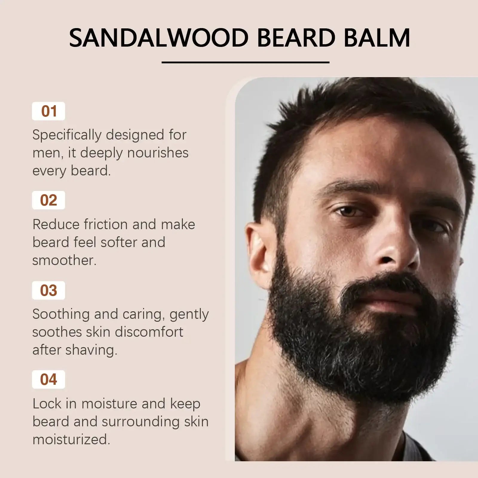 East Moon Men Cologne Fragrance Perfume Beard Care Cream Charming Pheromone Fragrance Styling Hair Fresh Dating Perfume Spray