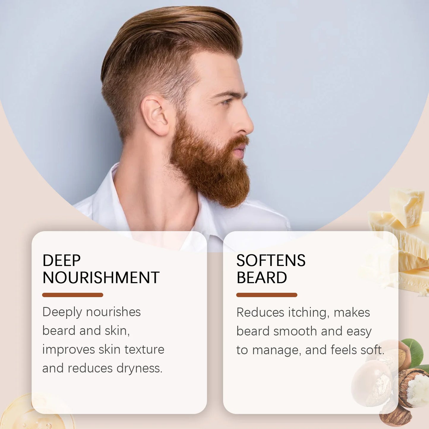 East Moon Men Cologne Fragrance Perfume Beard Care Cream Charming Pheromone Fragrance Styling Hair Fresh Dating Perfume Spray - Badiee Stylez