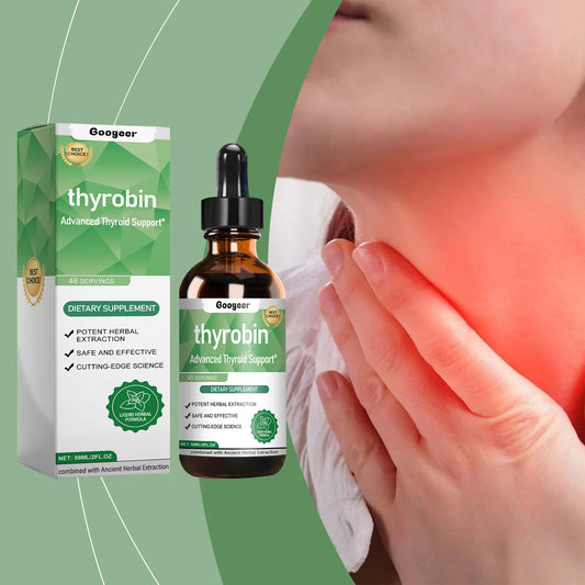 59ml Googeer Thyroid Energy Drops B Vitamins Boost Vitality Enhance Energy Conversion Activate Body Function Support Metabolism