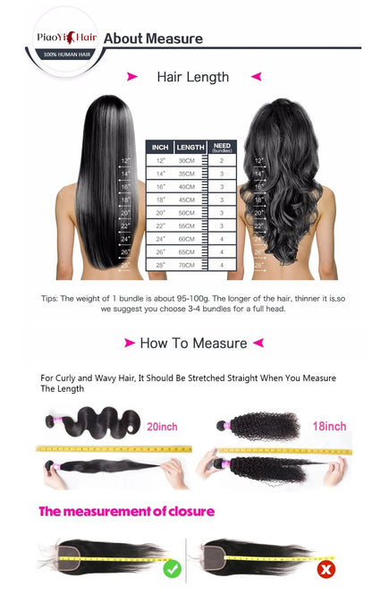Body Wave Bundles And Closure Human Hair Bundles With Closure 20 22 24 Inch Raw Human Hair Weave Extensions Closure Human Hair