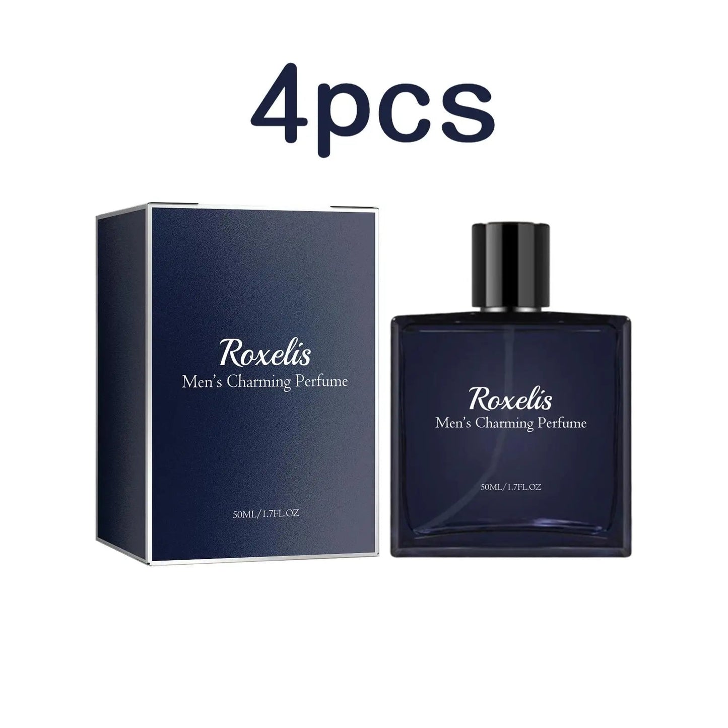 Roxelis 50ml Men Glamour Perfume Spray Cologne Light Fragrance Fresh Pheromone Romantic Couple Dating Gentlemen Charming Perfume Badiee Stylez