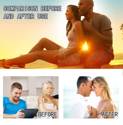 East Moon Men Cologne Fragrance Perfume Beard Care Cream Charming Pheromone Fragrance Styling Hair Fresh Dating Perfume Spray