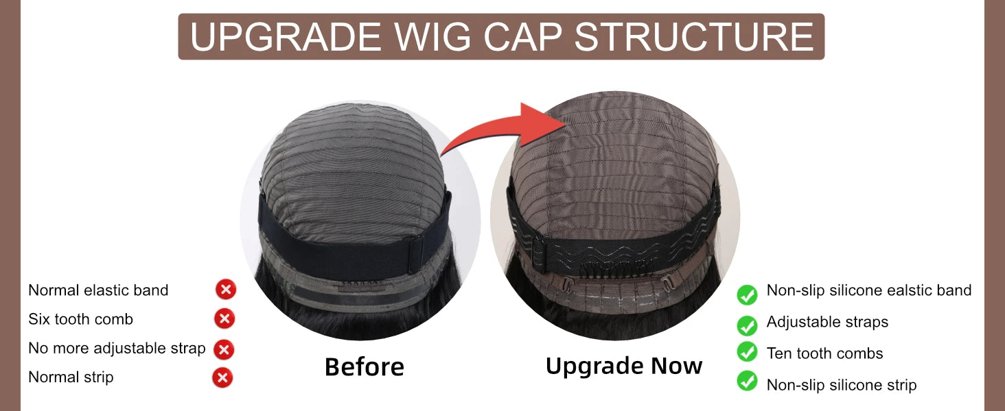 UNICE Hair Kinky Curly Wig Human Hair Pre Cut 7x5 Lace Wig Pre Bleached Pre Plucked Gluless Wig Human Hair Ready To Wear