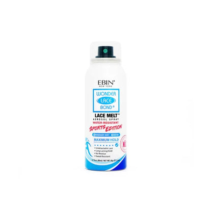 Ebin New York Wonder Lace Bond Sports Edition Adhesive Spray - Ultra Strong Hold, Ideal for Sports & Active Lifestyles